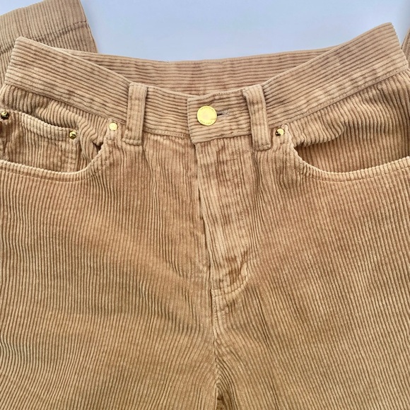 Ralph Lauren Women’s Tan Corduroy Pants Petite 4P - Picture 4 of 9